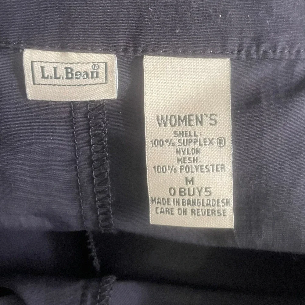 LL Bean Hiking Cargo Pants Black M‎